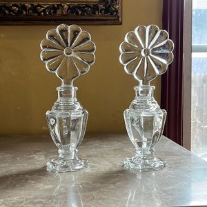 Vintage perfume glass